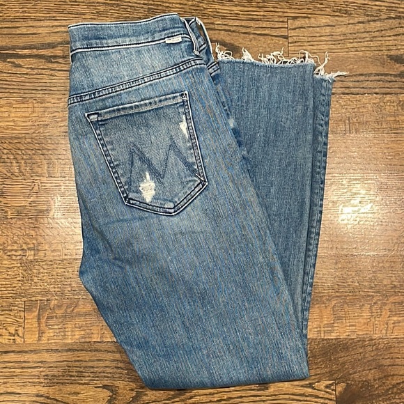 MOTHER Stunner Ankle Fray Size 30 - Picture 3 of 8